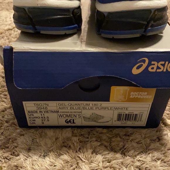 ASICS Gel-Quantum 180 2. Airy Blue/Blue Purple/White - Picture 8 of 8